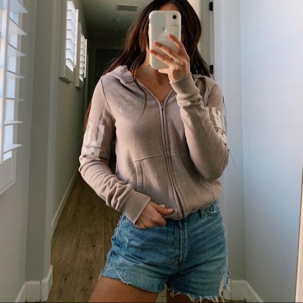 VS PINK zip up jacket